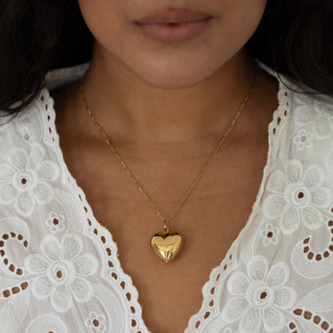 XL Puffy Heart Pendant