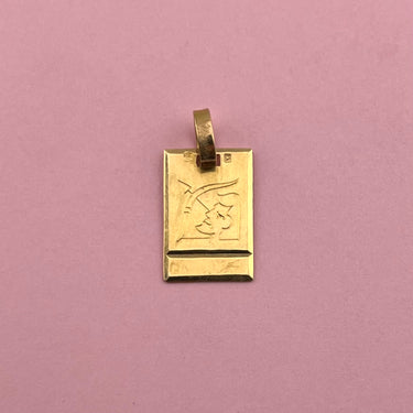 19k Sagittarius Etched Tablet