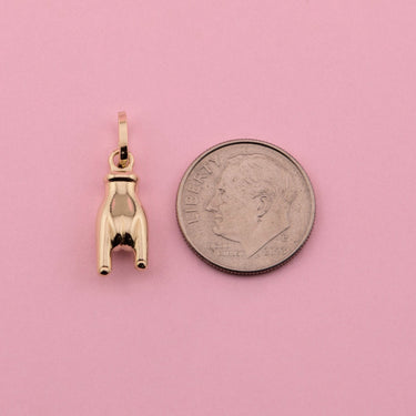 Mano Cornuto Charm