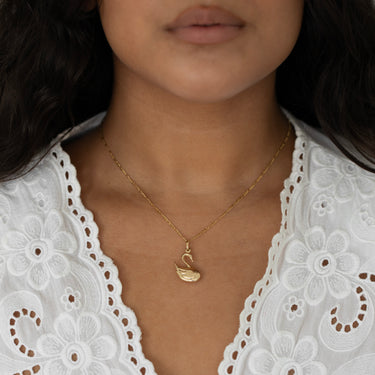 Swan Charm