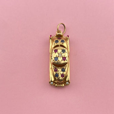 Bejeweled Car Pendant