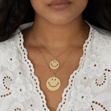 Classic Happy Face Pendant
