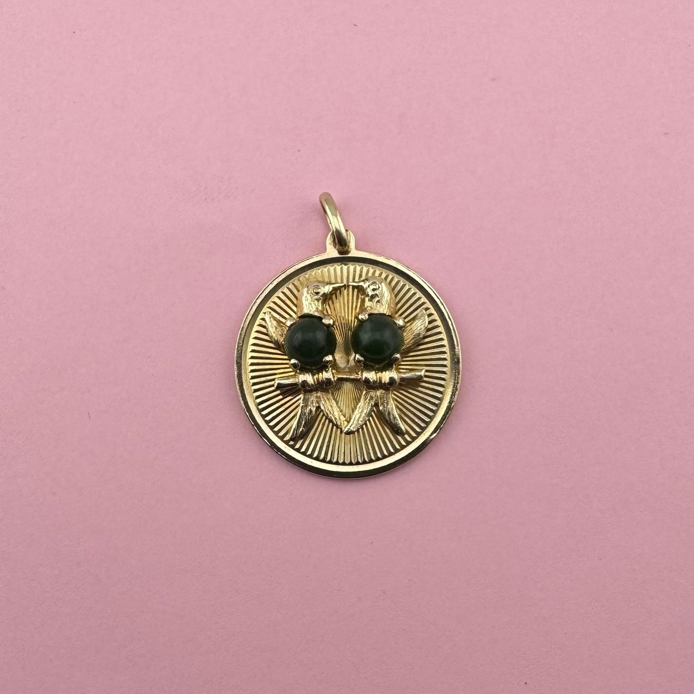 Love Birds Medallion by Dankner – Yeah It's Jewelry