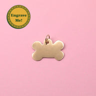 Engravable Dog Bone Pendant