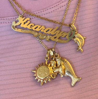 Leaping Dolphins Charm