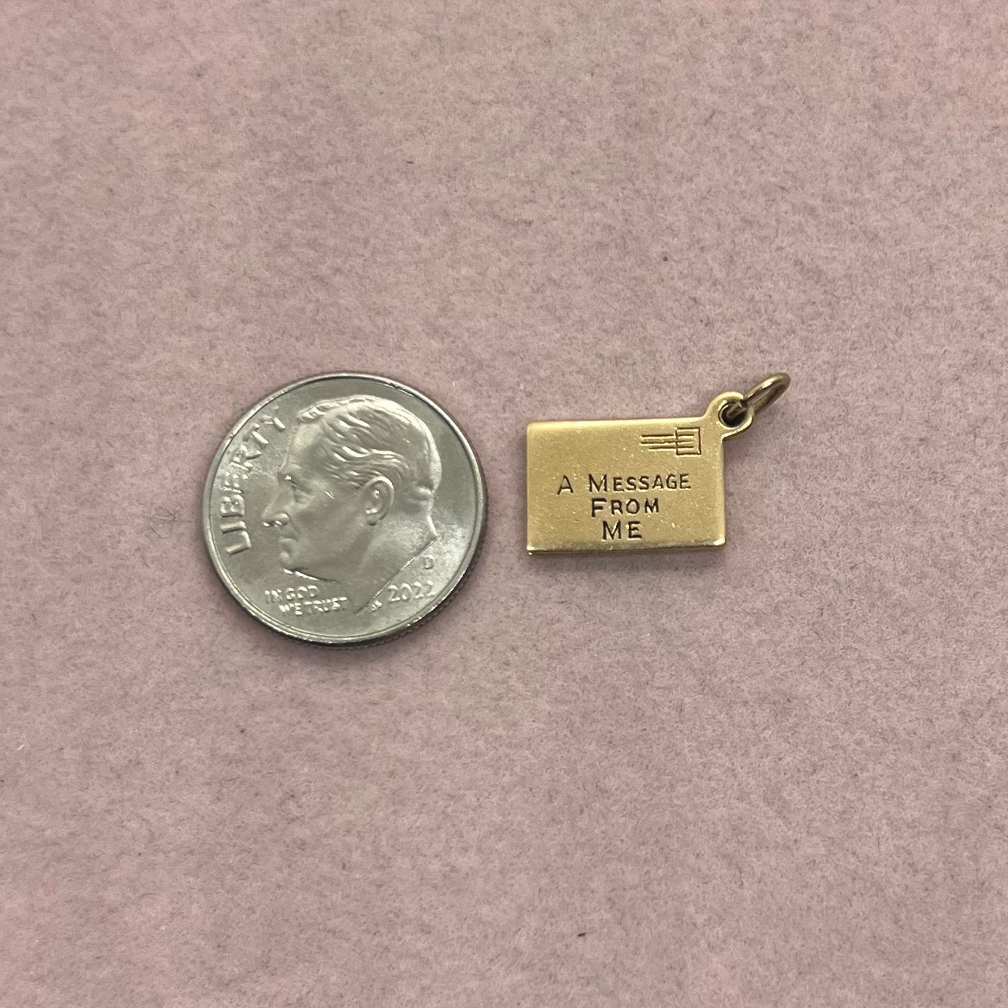 Love Letter Charm with Hidden Message