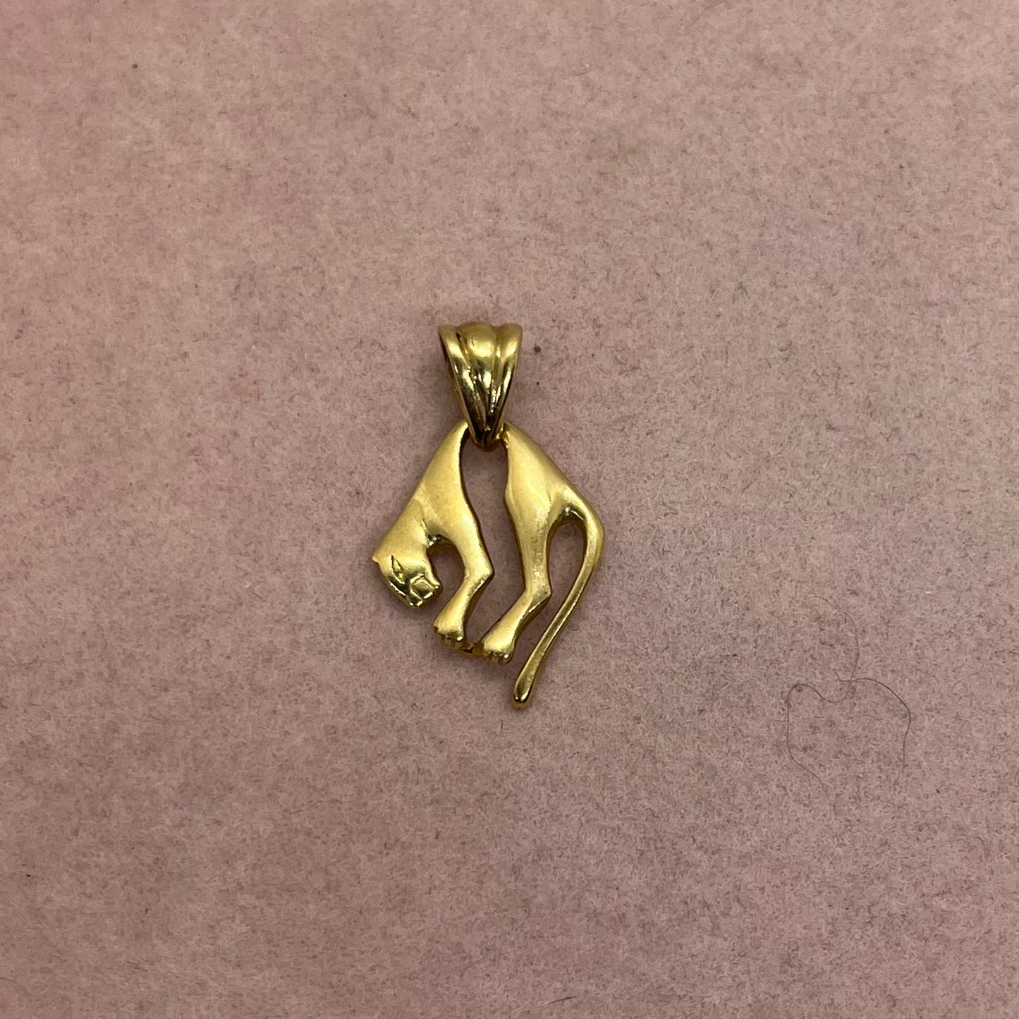 Hanging Cat/Panther Pendant