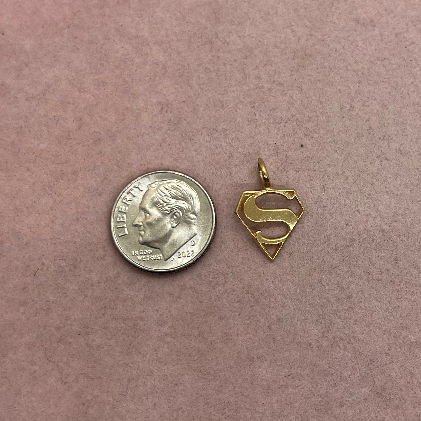 Superman Logo Charm