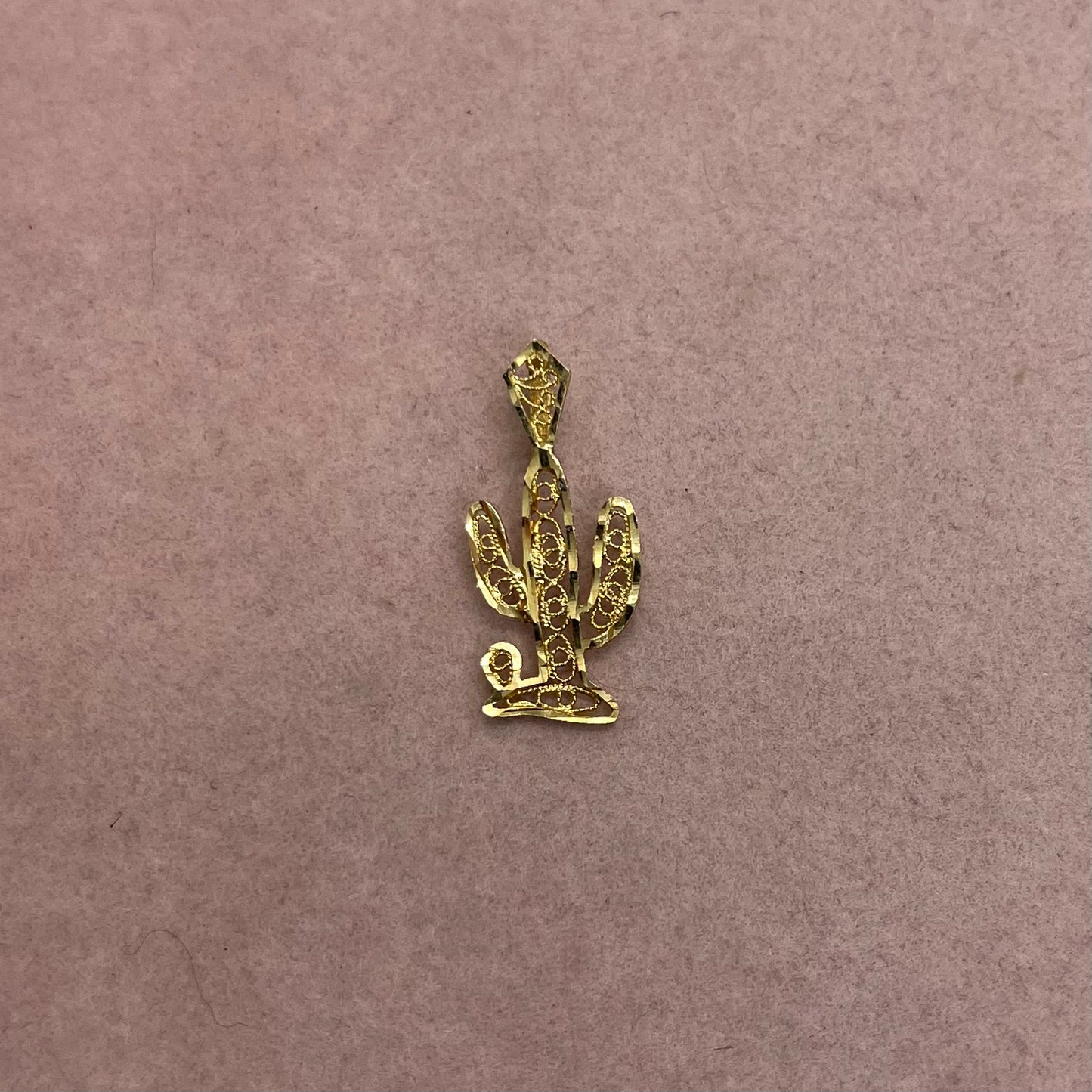Lacy Cactus Pendant