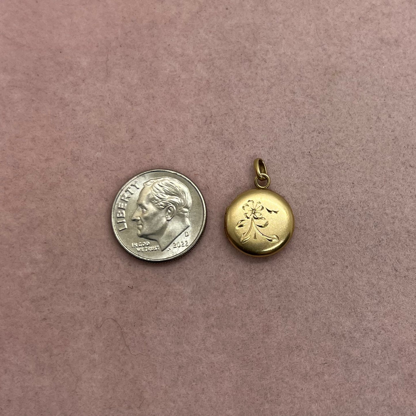 Mini Floral Locket