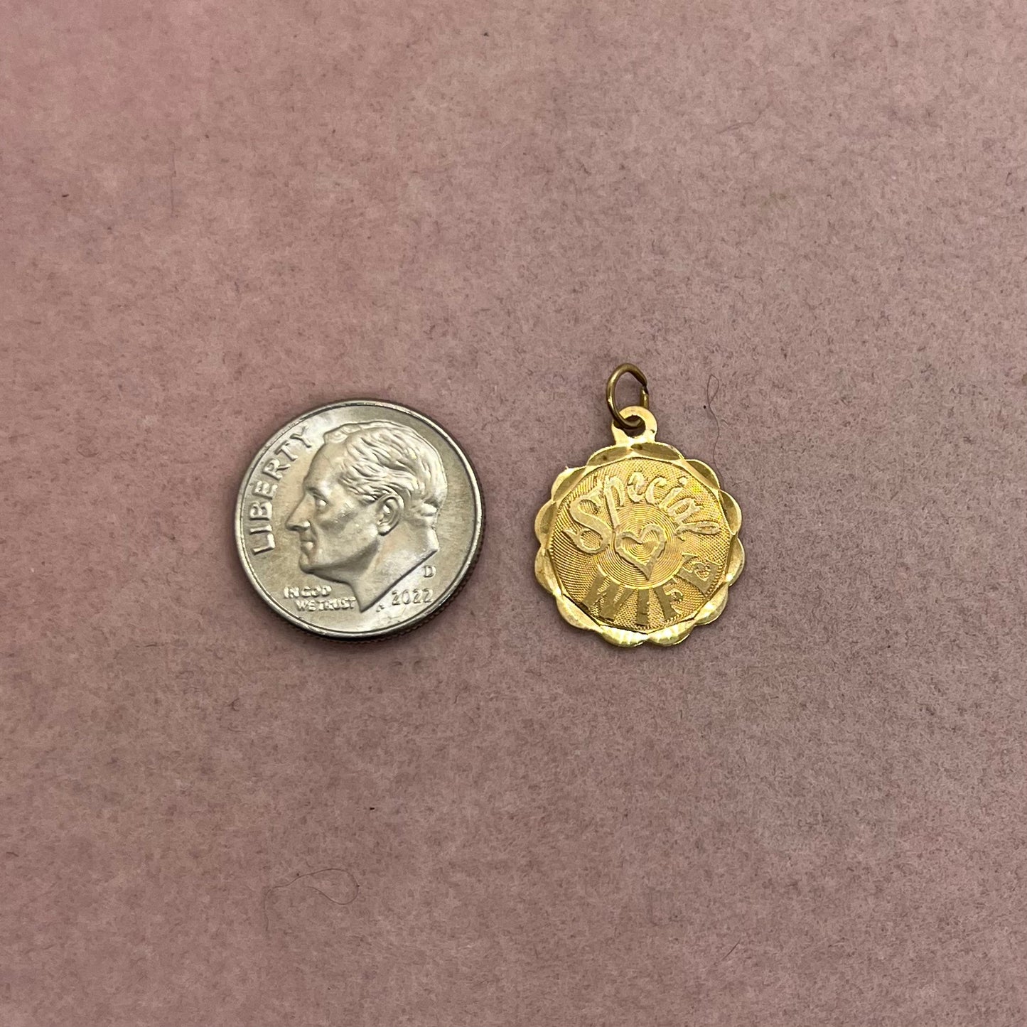 Special Wife Medallion