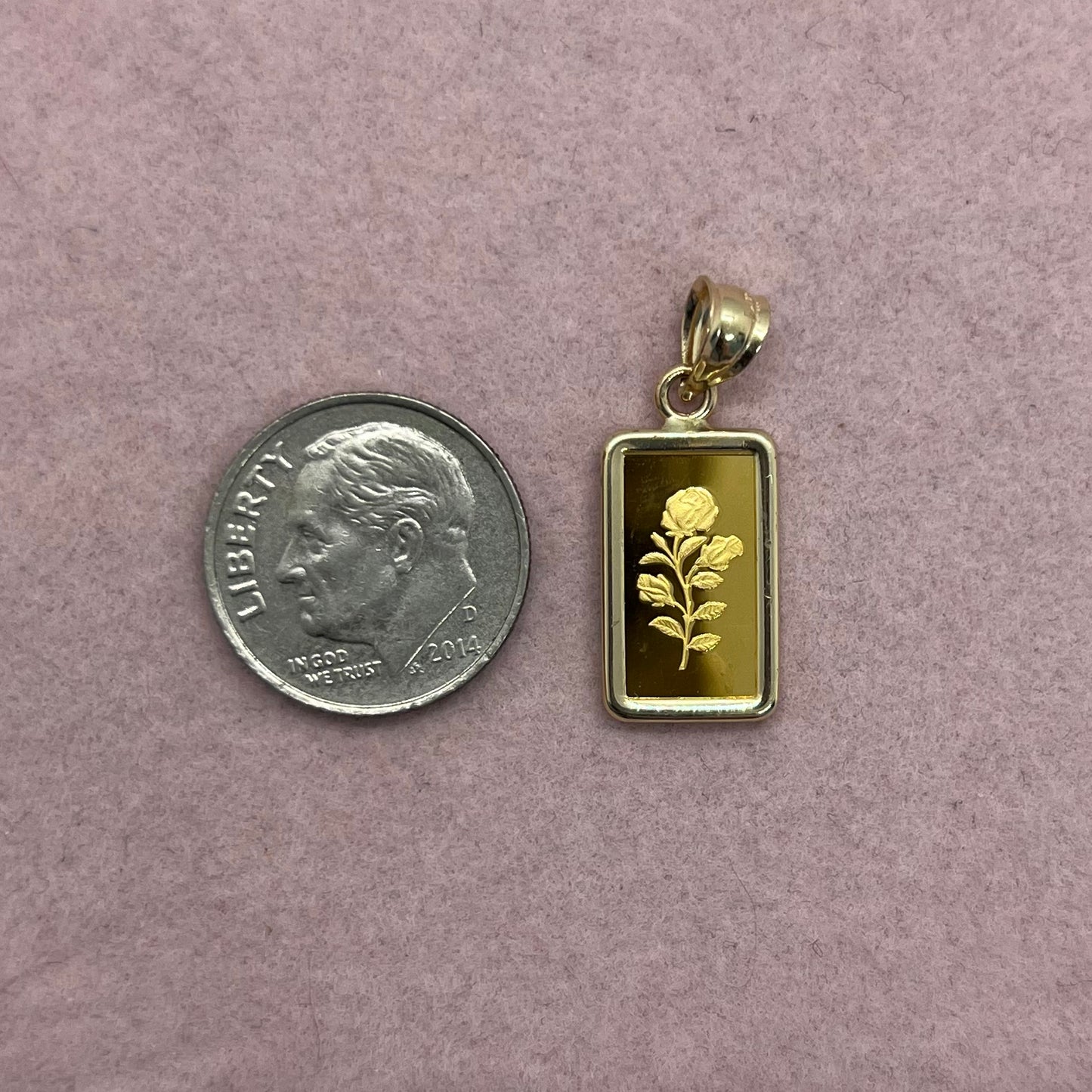 24k PAMP Rosa Bar with Frame