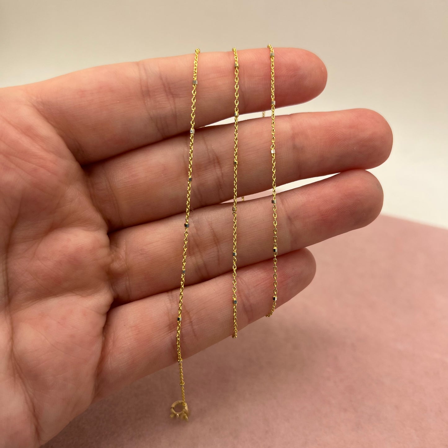 Dainty Sparkle Chain