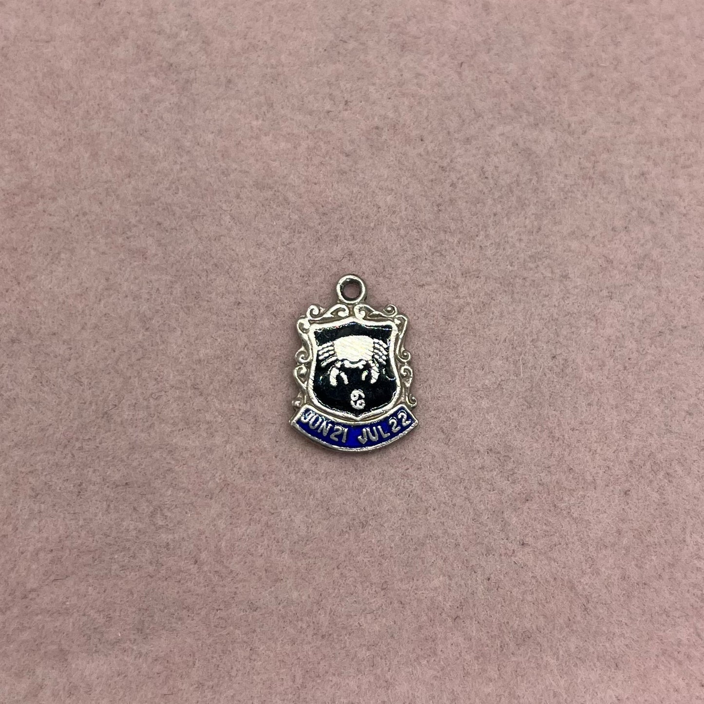 Cancer Zodiac Enamel Charm (Option 1)