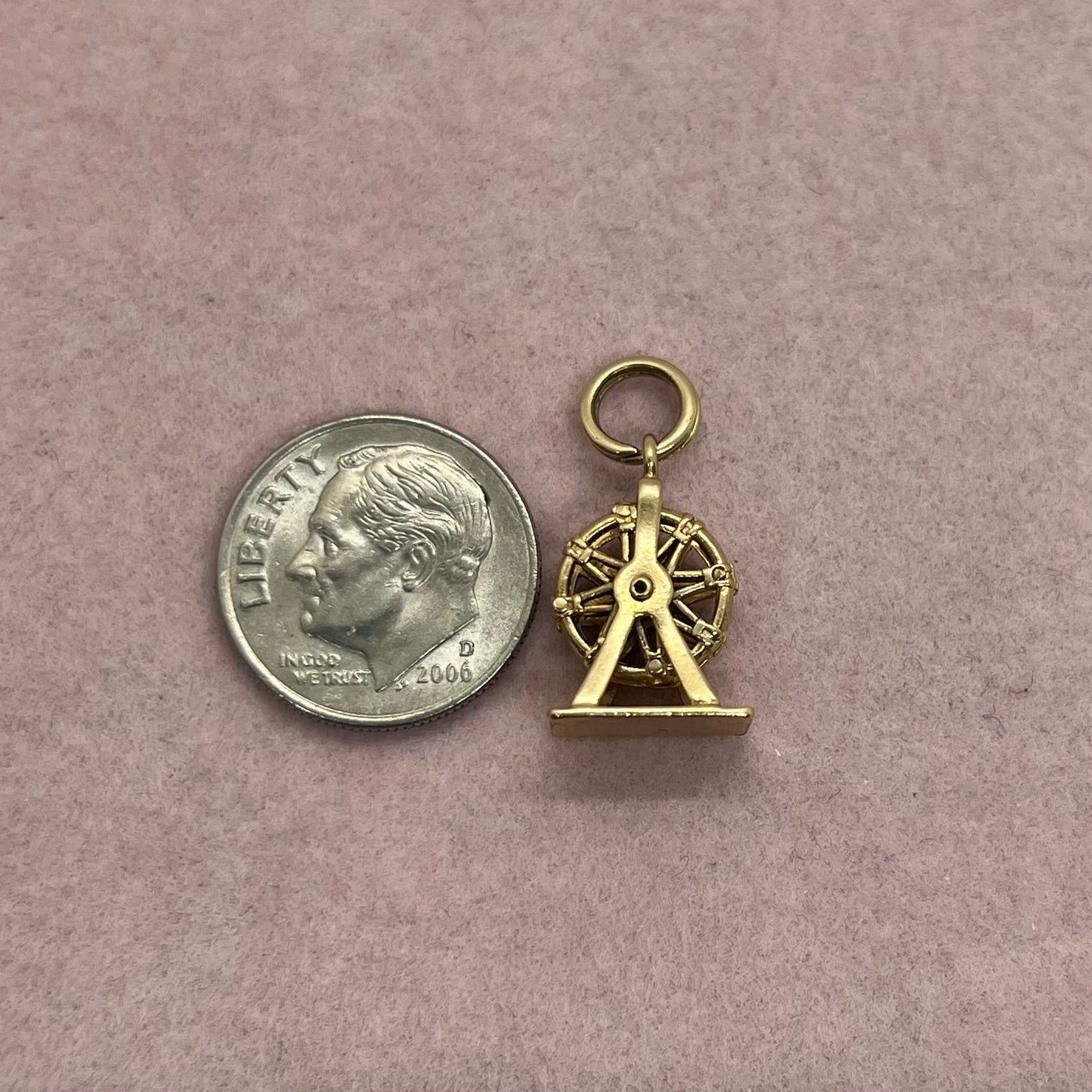 Spinning Ferris Wheel Charm