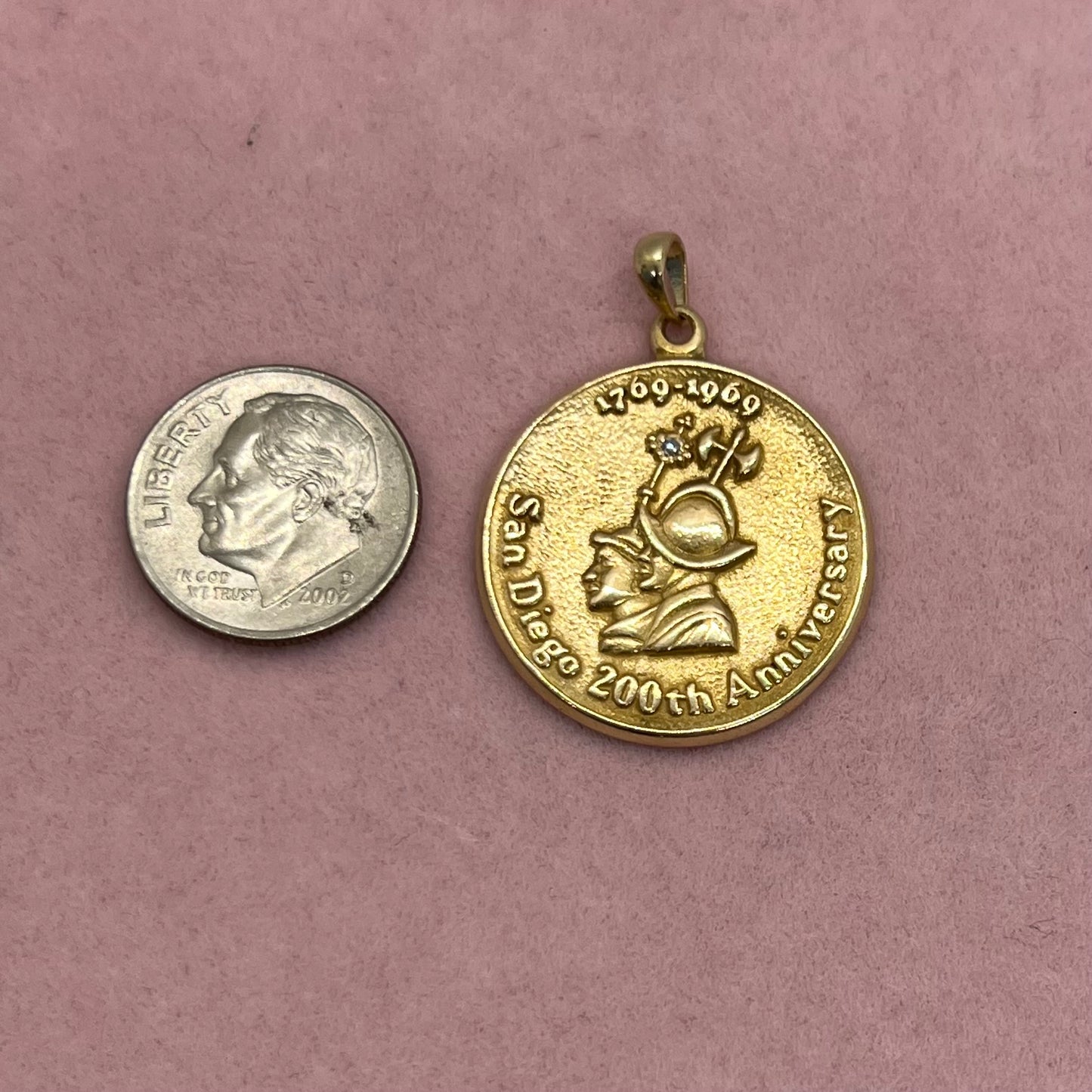 San Diego 200th Anniversary Medallion from 1969