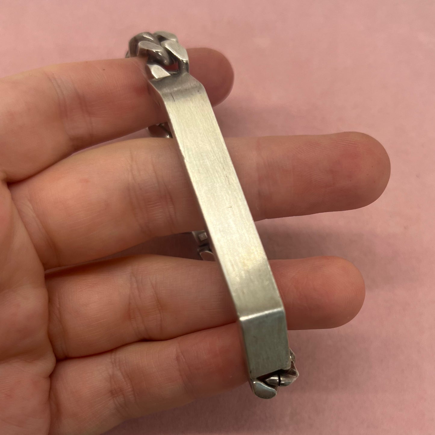 Curb Link Belt Buckle Bracelet by Uno a Erre