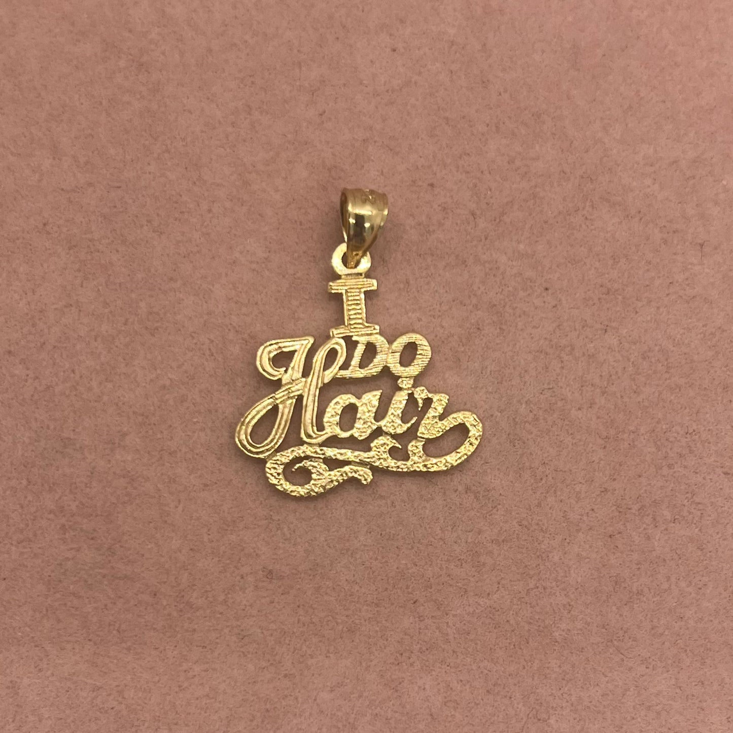 'I Do Hair' Charm