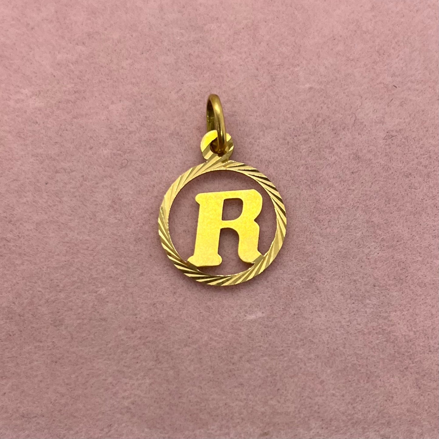 18k Italian Initials (B, D, R)