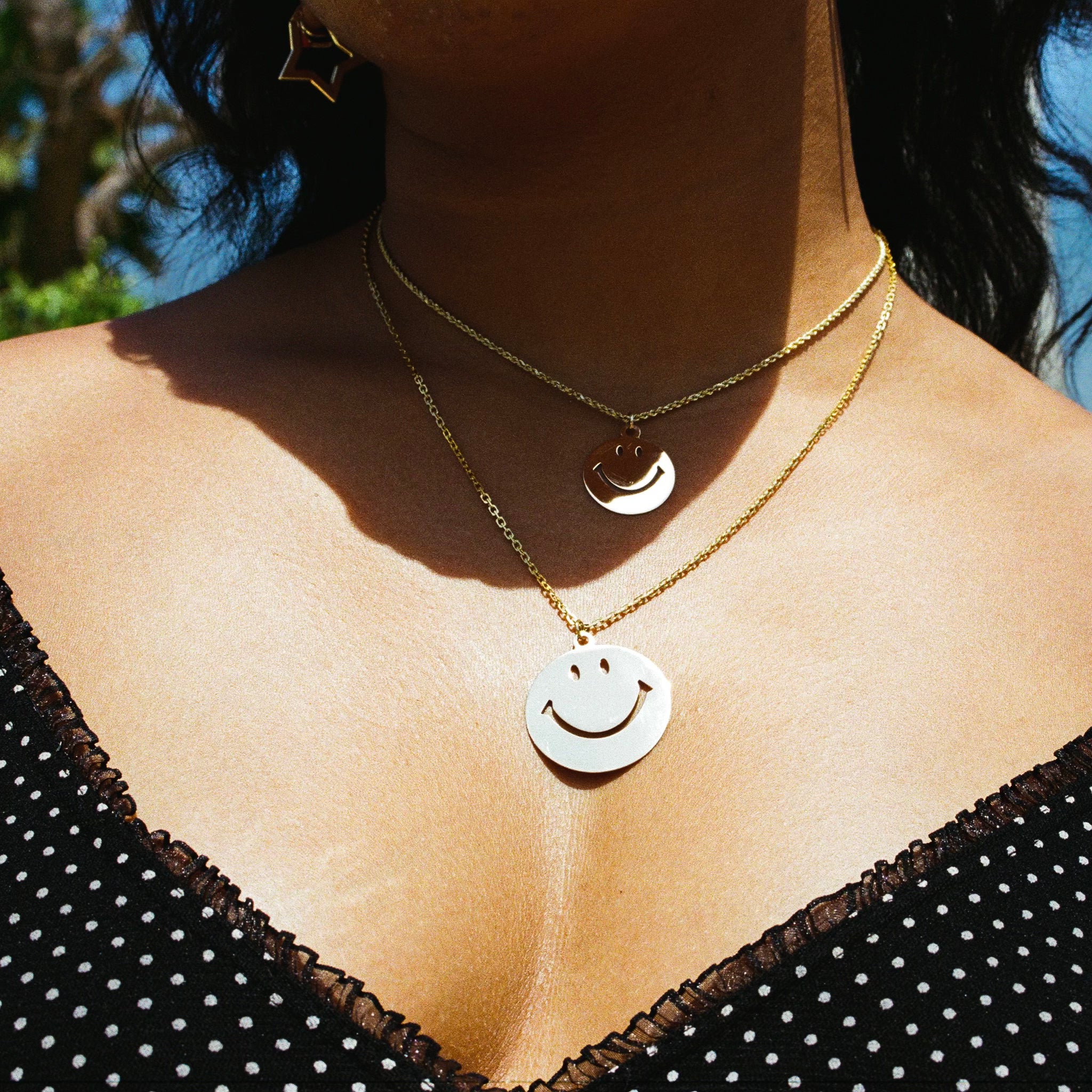 Classic Happy Face Pendant