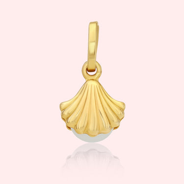 Shell with Pearl Charm