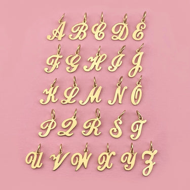 Classic Letter Charm