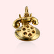 'I Love You' Rotary Phone Charm