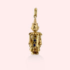 Articulated Topaz Clown Pendant