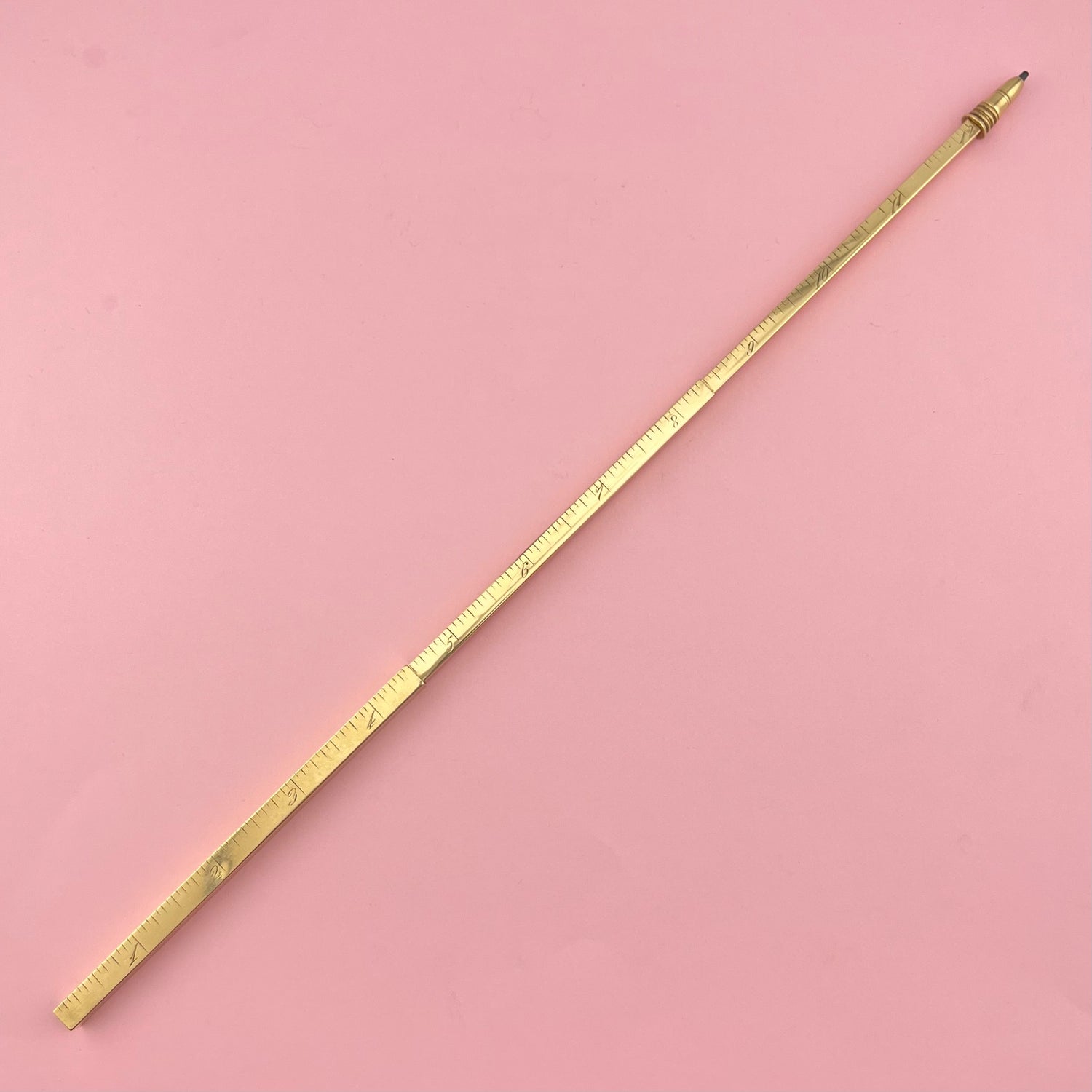 Extending Solid Gold 12" Ruler