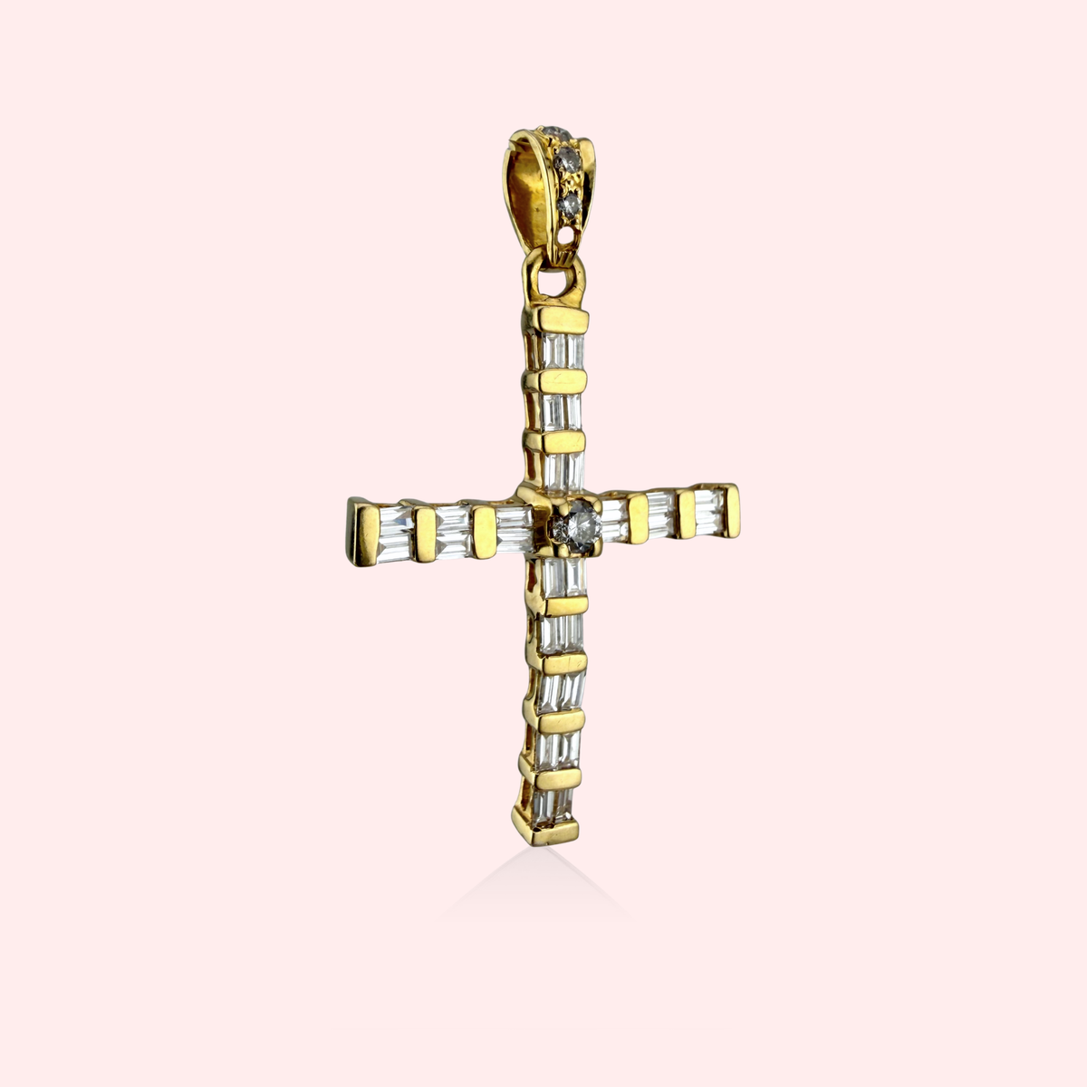 Diamond Cross Pendant