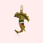 Italy Map Pendant