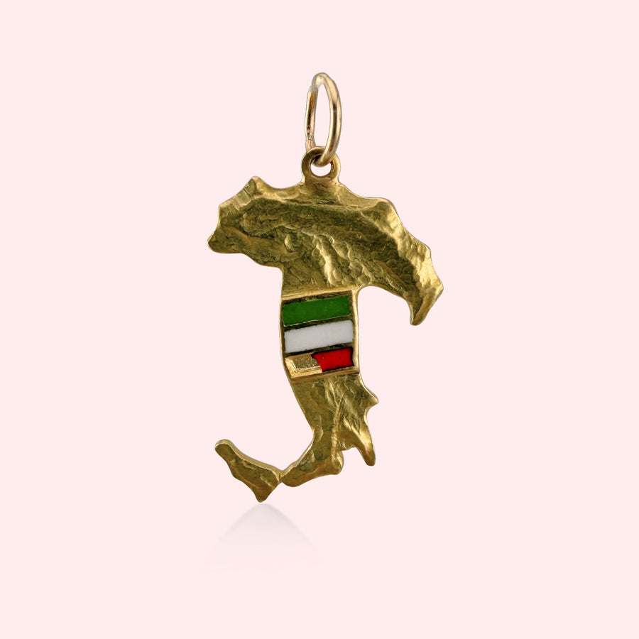 Italy Map Pendant