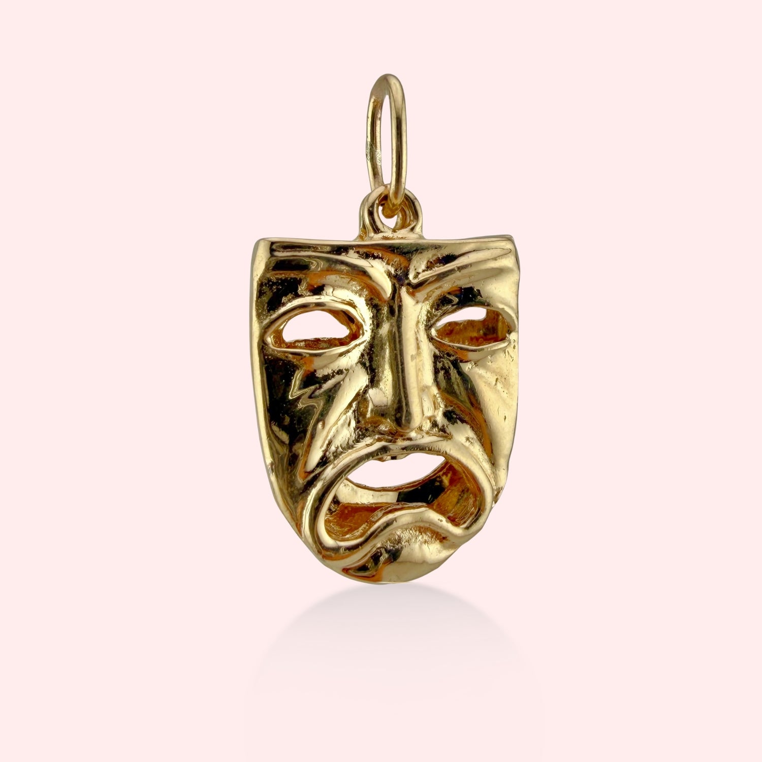 Comedy and Tragedy Dangling Masks