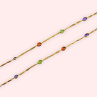 Long Gemstone Chain