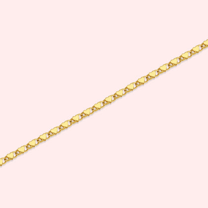 Heart Link Bracelet