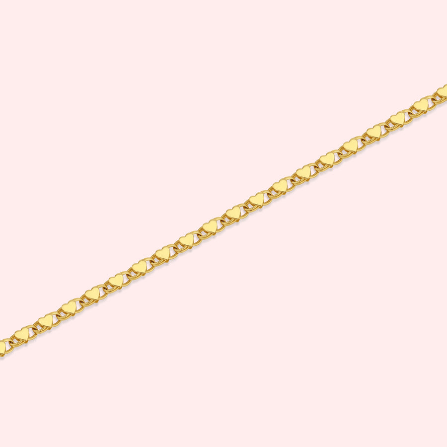 Heart Link Bracelet