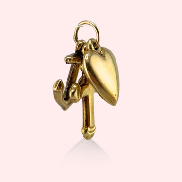 Faith, Hope, and Charity Charm Set