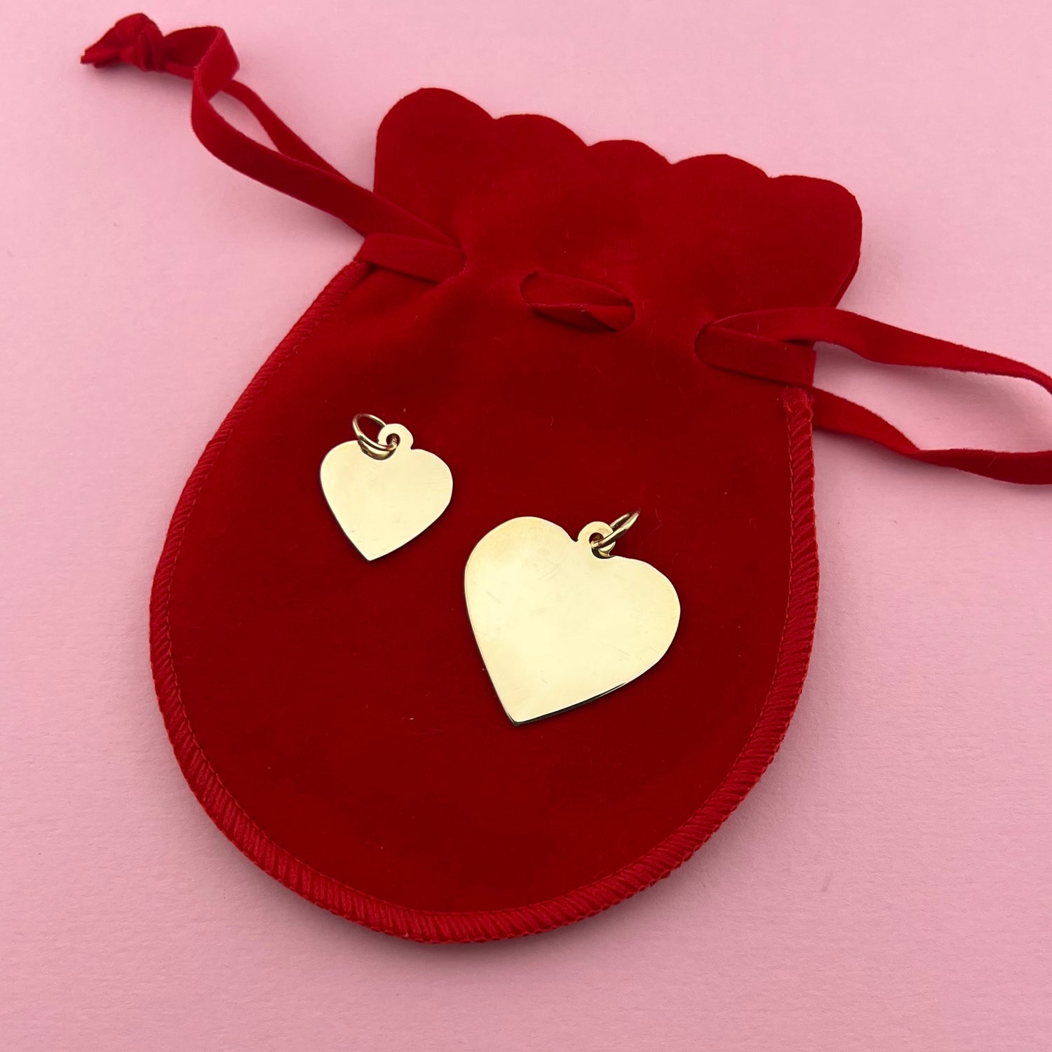 Engravable Heart Pendant