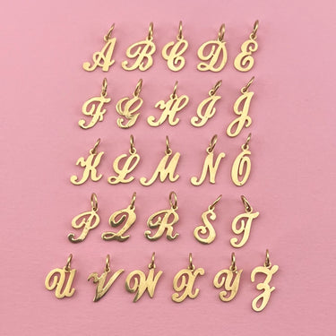 Classic Letter Charm