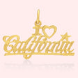 'I Love California' Charm