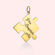 'You Complete Me' Puzzle Piece Pendant