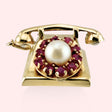 Rotary Phone Charm