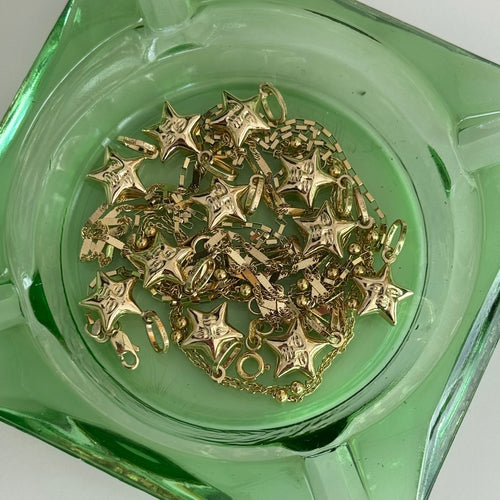 Star with Face Charm