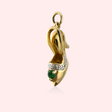 Emerald High Heel Charm