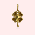 Lucky Diamond Clover Charm
