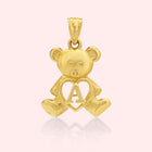 Teddy Bear Letter Pendant