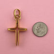Modern Kinetic Cross Pendant