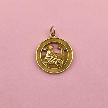 Bicycle Ride Medallion