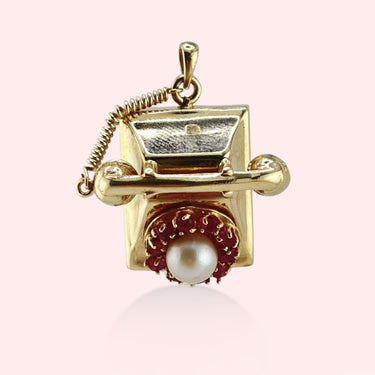 Rotary Phone Charm