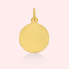 Engravable Circle Pendant